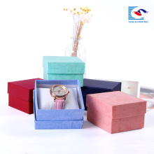 Премиум прямоугольная Крафт-бумага ювелирные изделия коробки маленькие коробки кольцо коробки оптом оптом
